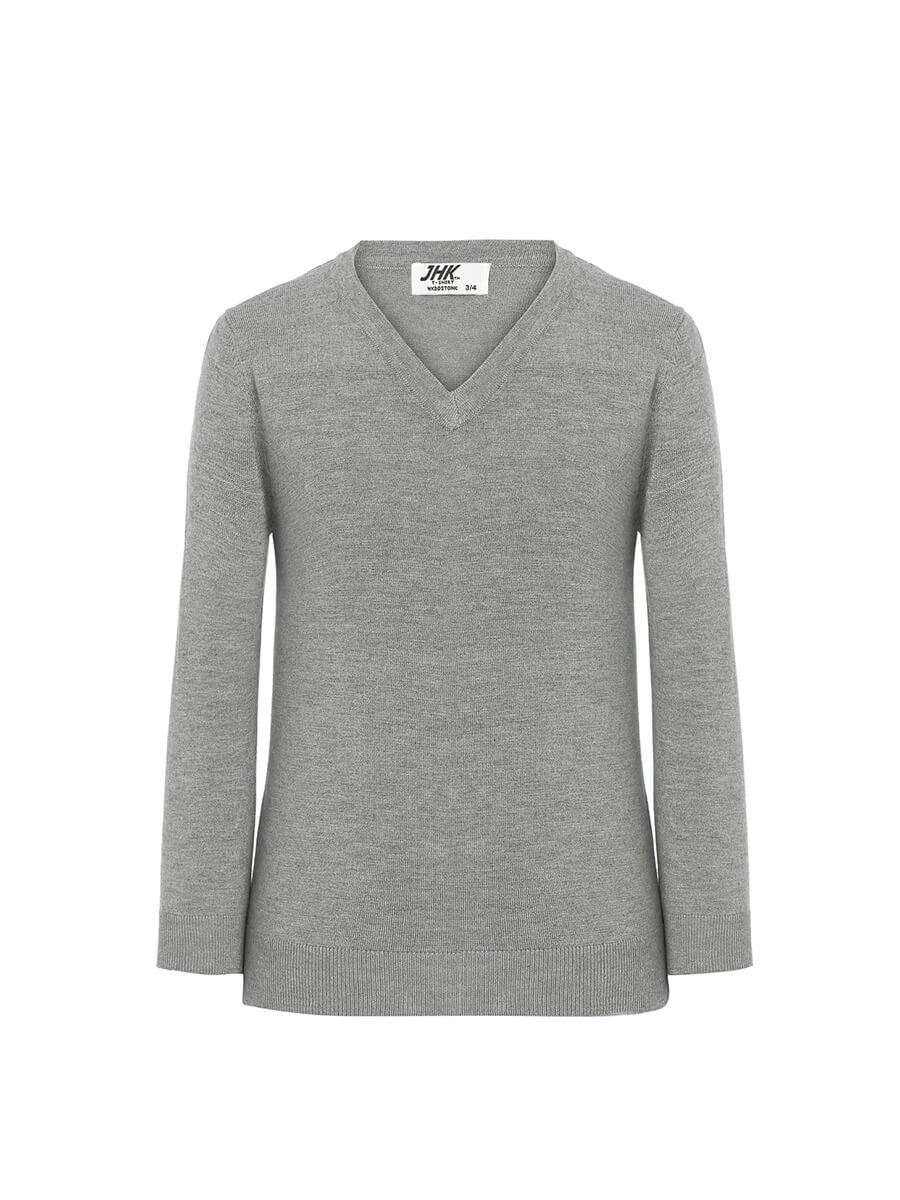 Pullover Bambino Collo A V - immagine 4
