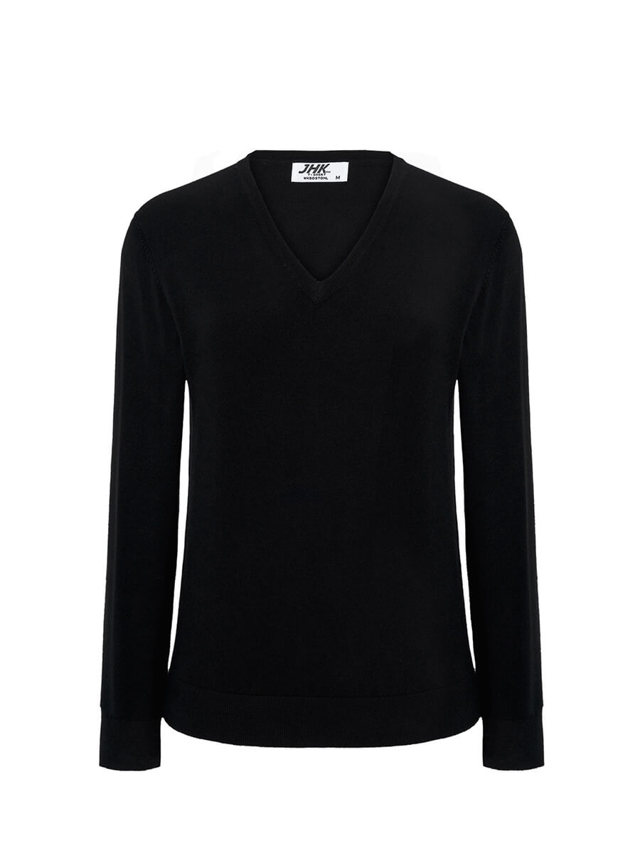 Pullover Donna Collo A V - immagine 3