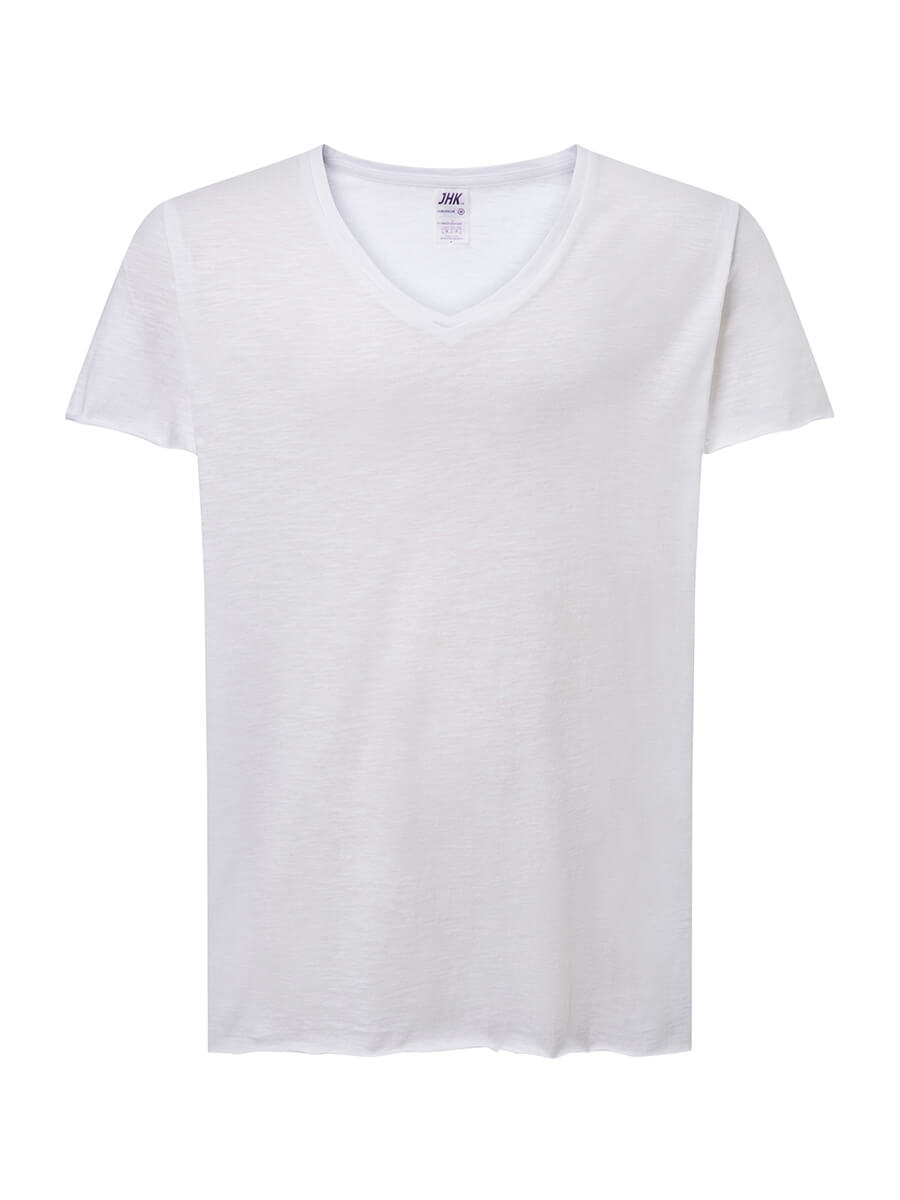 T-shirt Donna Manica Corta Collo A V Curves - immagine 3