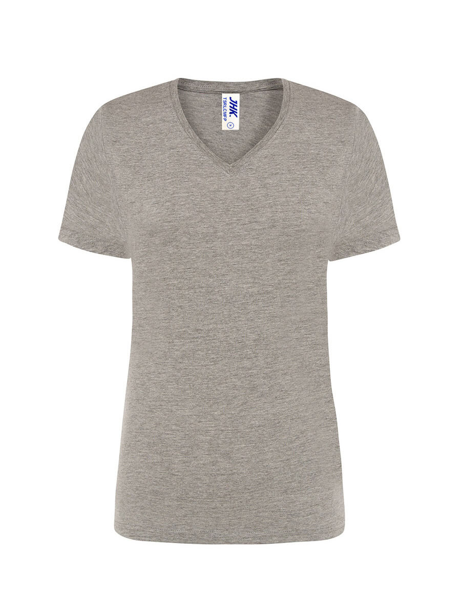 T-shirt Donna Manica Corta Collo A V Regular - immagine 4