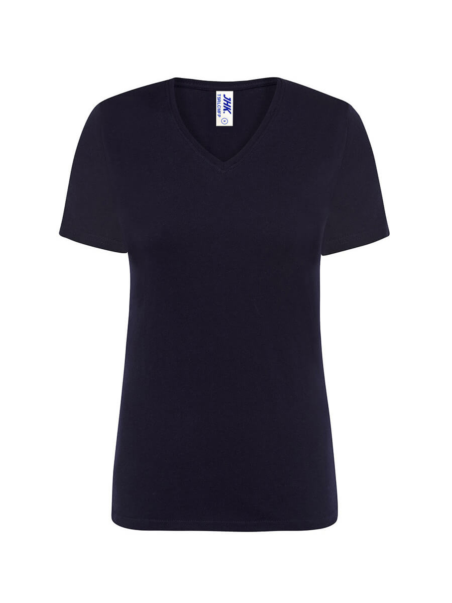 T-shirt Donna Manica Corta Collo A V Regular - immagine 6