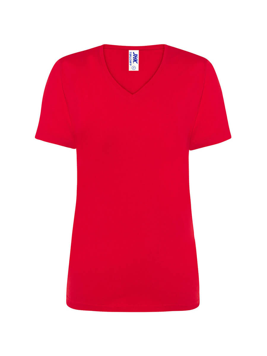 T-shirt Donna Manica Corta Collo A V Regular - immagine 7