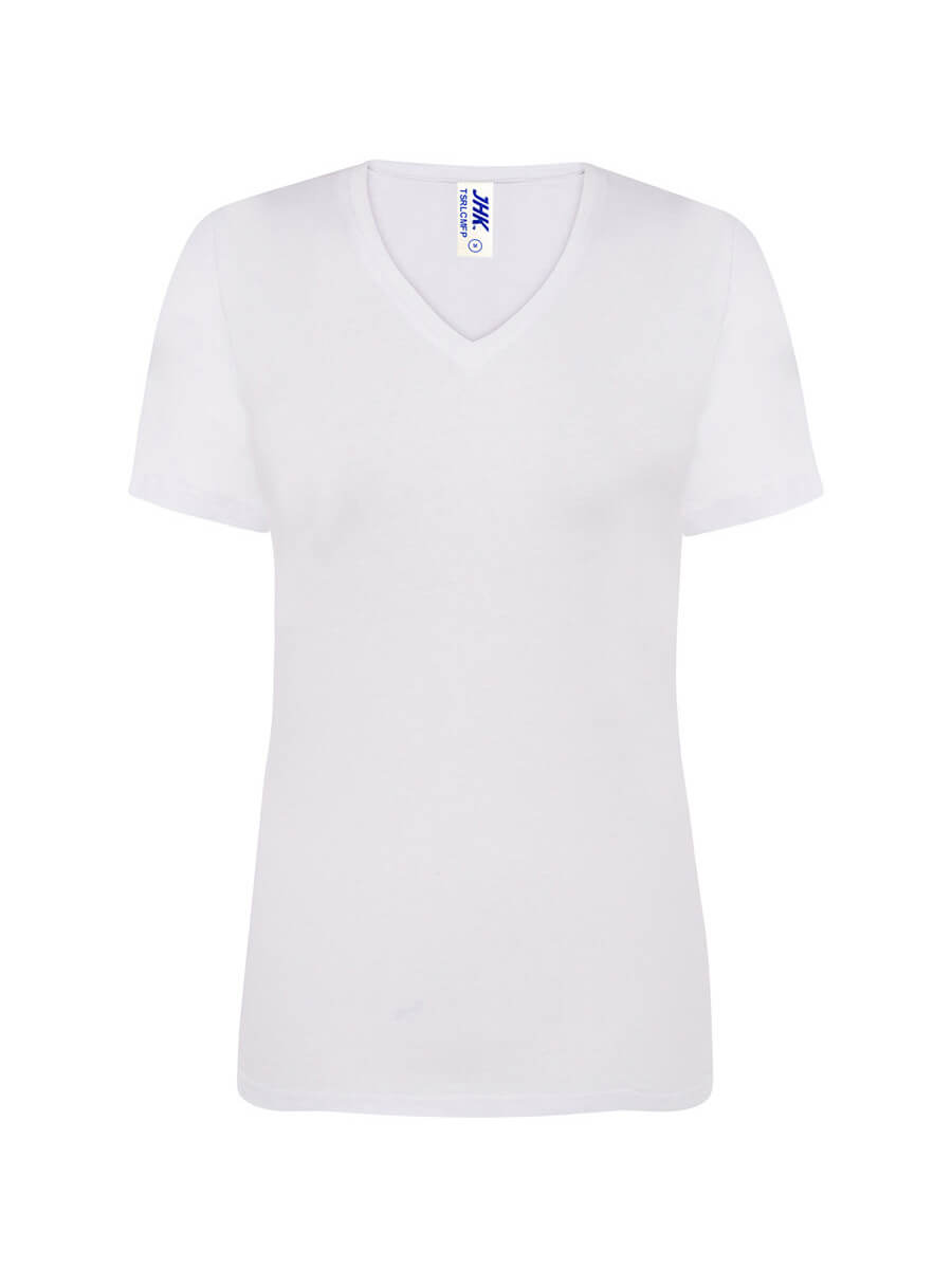 T-shirt Donna Manica Corta Collo A V Regular - immagine 9
