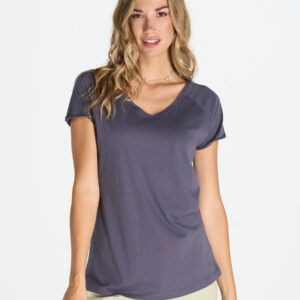 T-shirt Donna Manica Corta Collo A V Urban Sea