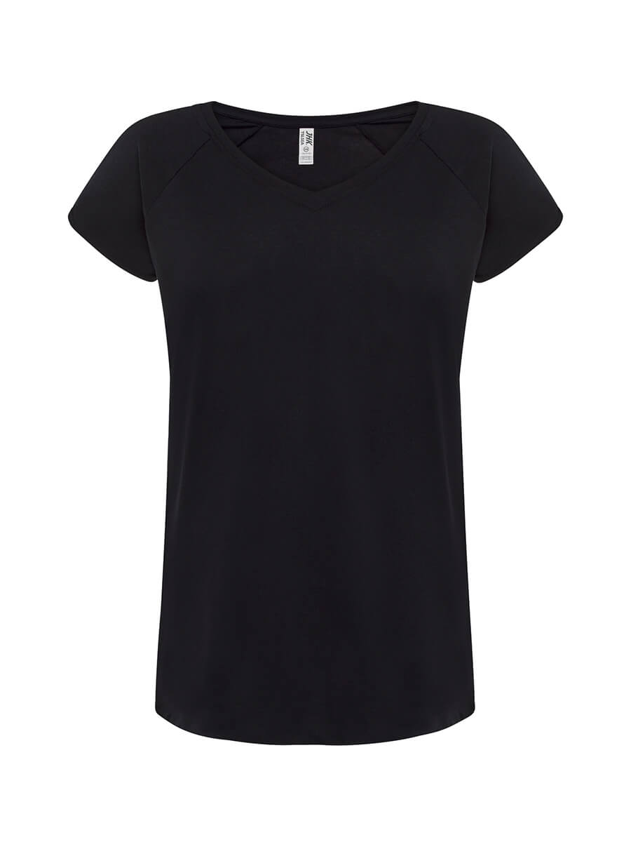 T-shirt Donna Manica Corta Collo A V Urban Sea - immagine 2