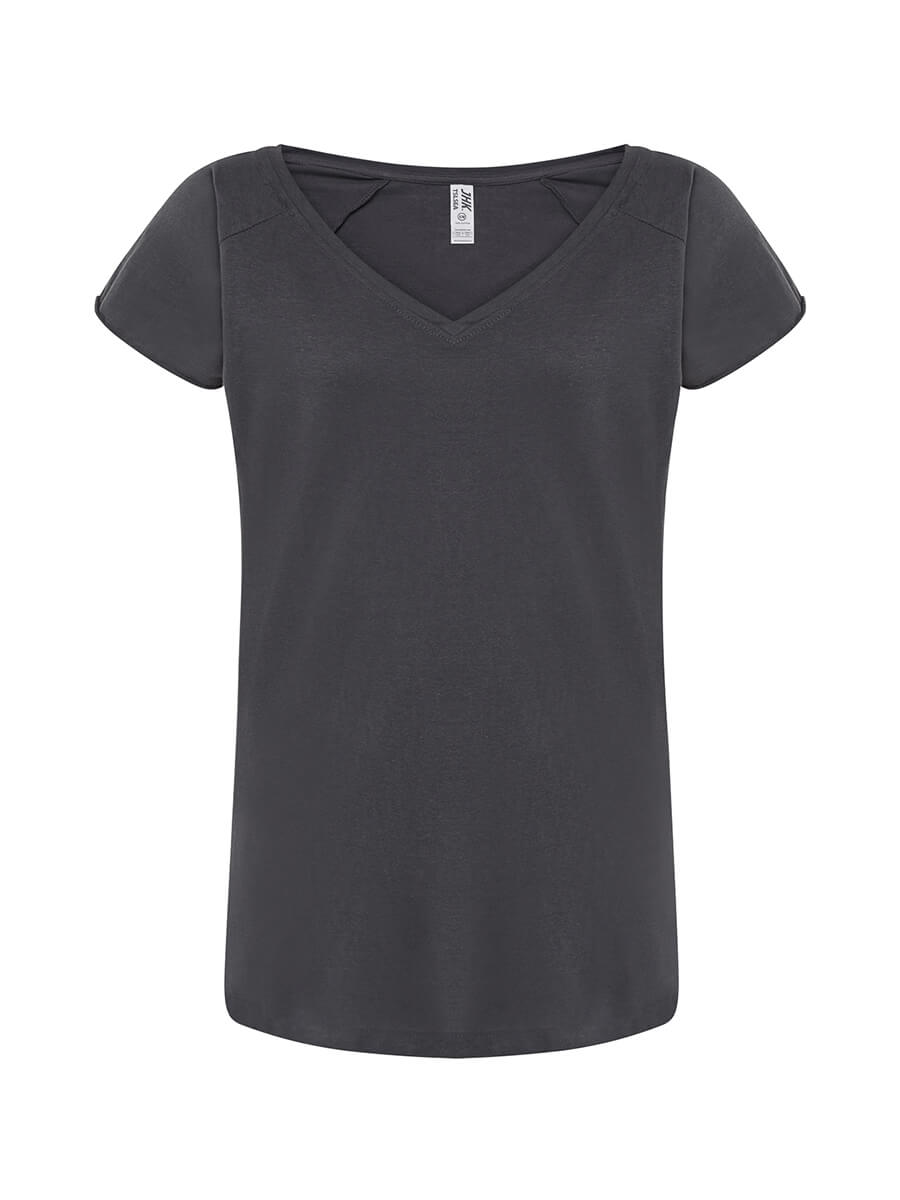 T-shirt Donna Manica Corta Collo A V Urban Sea - immagine 3