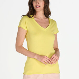 T-shirt Donna Manica Corta Collo A V Urban Sicilia