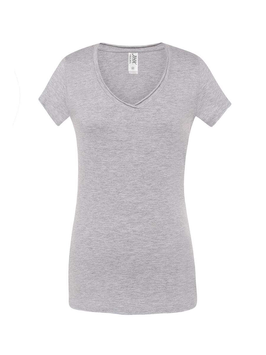 T-shirt Donna Manica Corta Collo A V Urban Sicilia - immagine 4