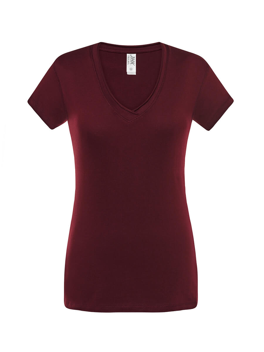 T-shirt Donna Manica Corta Collo A V Urban Sicilia - immagine 2