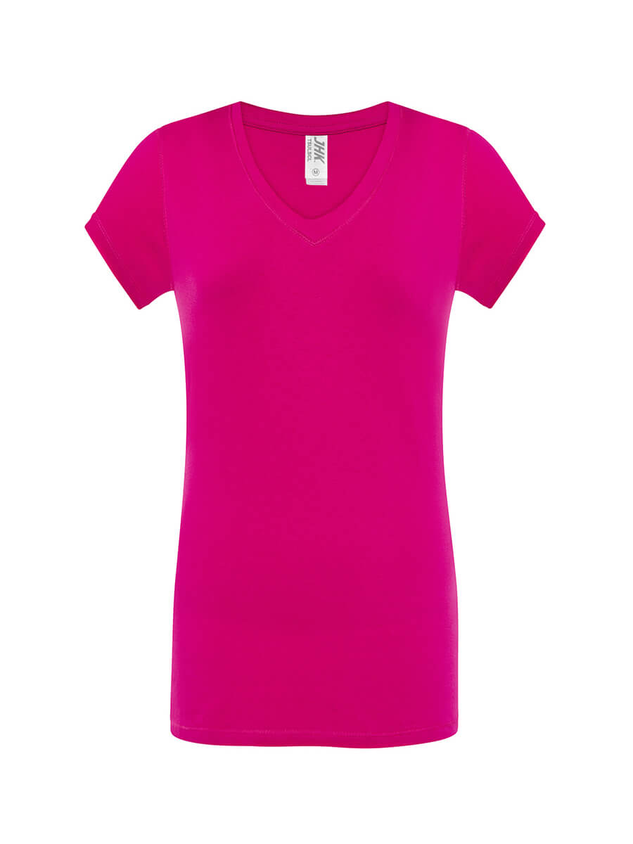 T-shirt Donna Manica Corta Collo A V Urban Sicilia - immagine 3