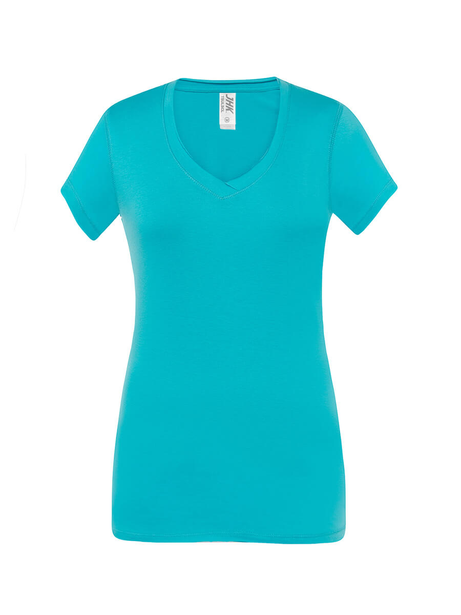 T-shirt Donna Manica Corta Collo A V Urban Sicilia - immagine 5