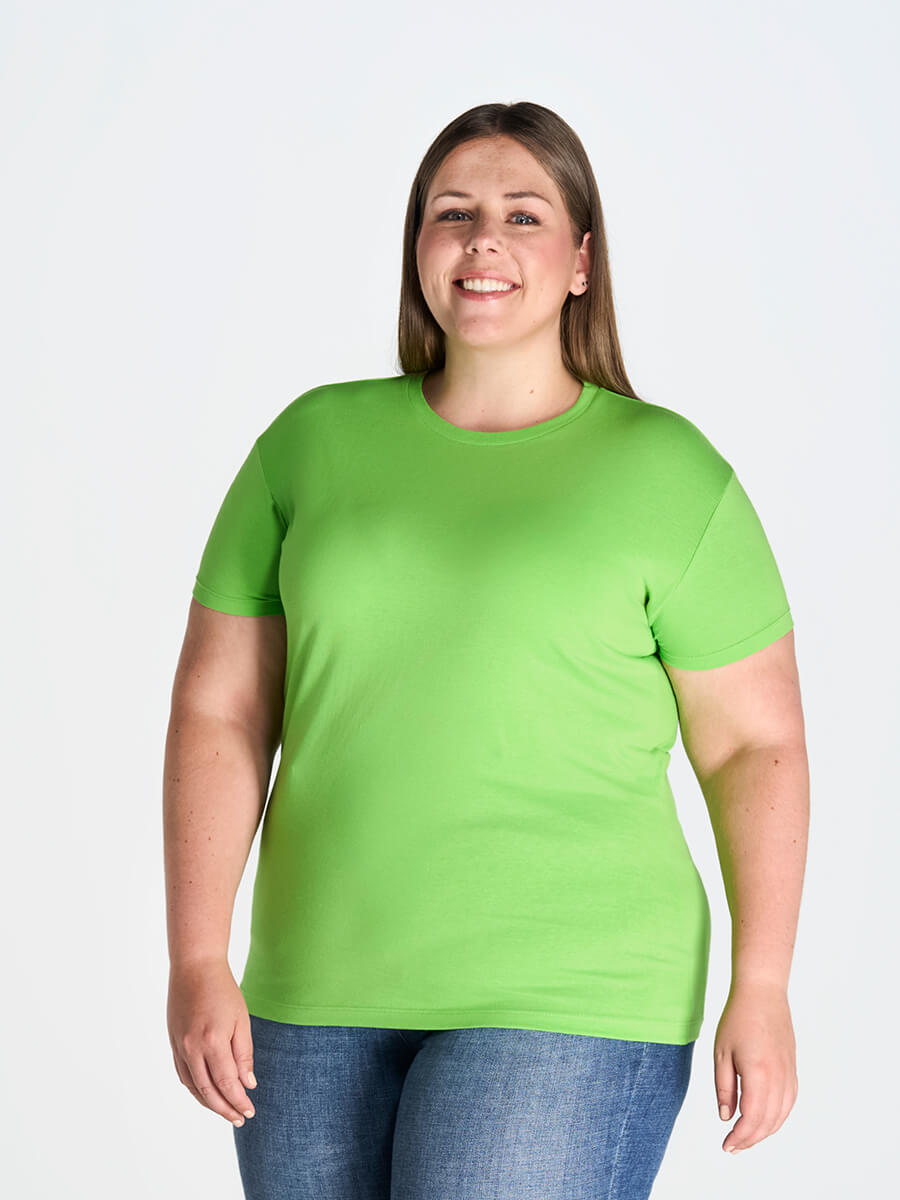 T-shirt Donna Manica Corta Curves