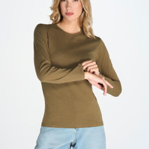 T-shirt Donna Manica Lunga Regular