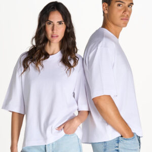 T-shirt Oversize A Maniche Corte