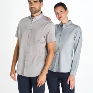 Camicia Uomo Manica Corta Oxford