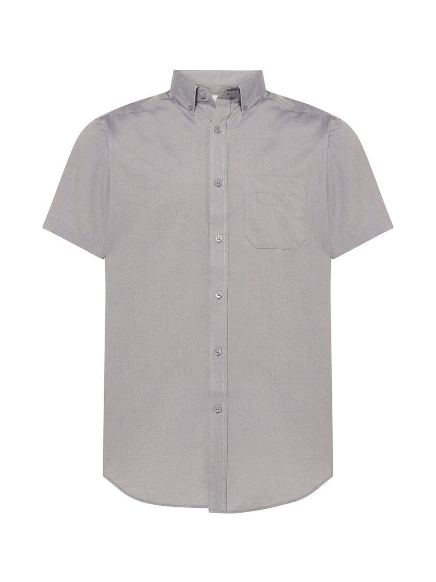 Camicia Uomo Manica Corta Oxford - immagine 3