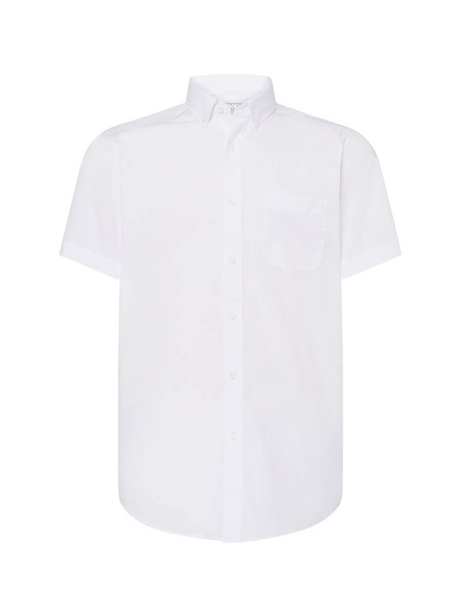 Camicia Uomo Manica Corta Popeline - immagine 6