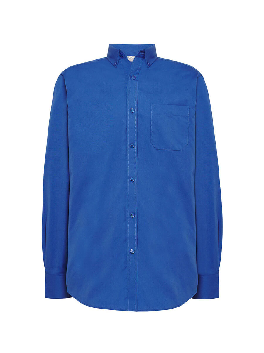 Camicia Uomo Manica Lunga Oxford - immagine 5