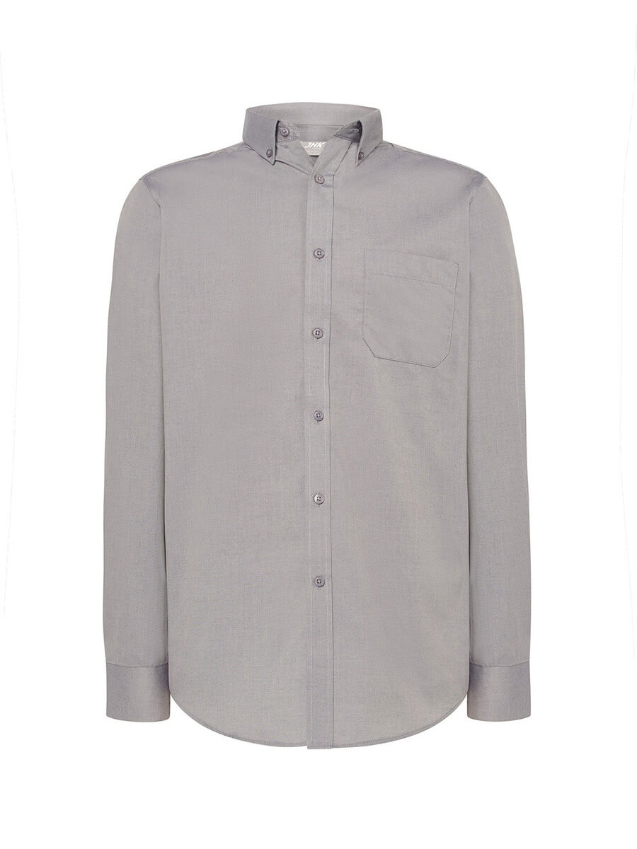 Camicia Uomo Manica Lunga Oxford - immagine 3