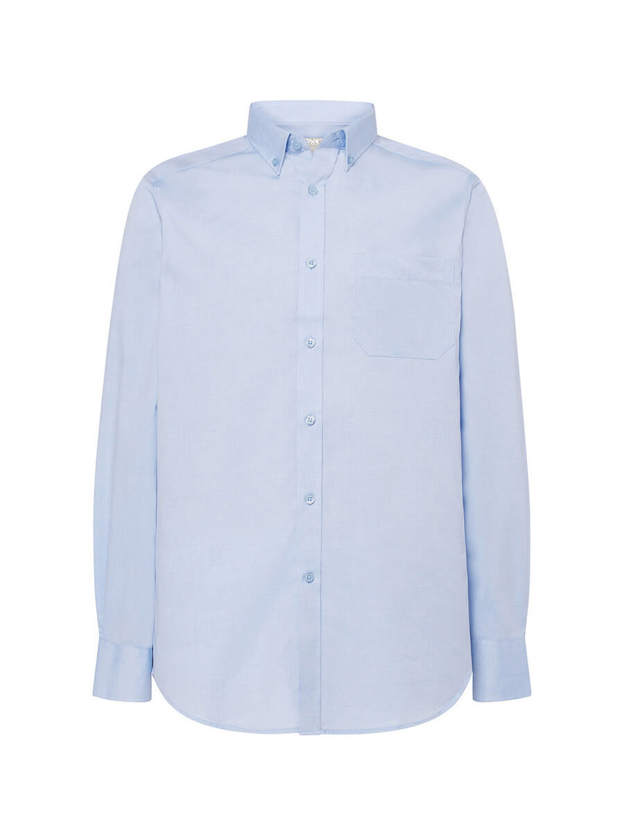 Camicia Uomo Manica Lunga Oxford - immagine 2