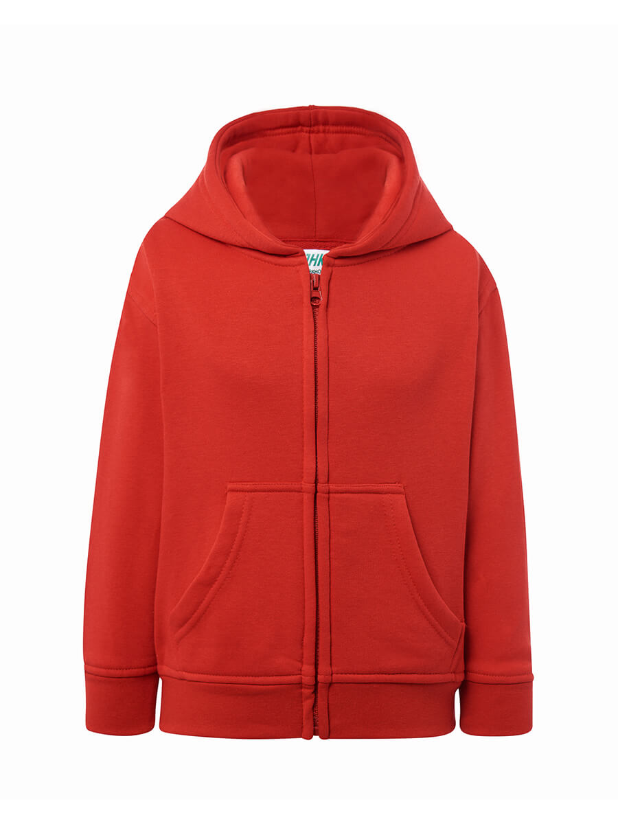 Felpa Bambino Cappuccio E Zip Leggera French Terry - immagine 4