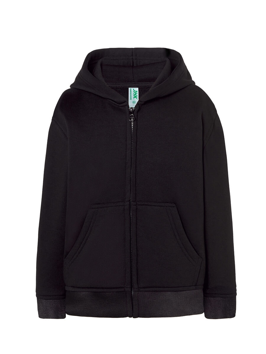 Felpa Bambino Cappuccio E Zip Premium - immagine 5