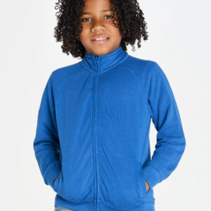 Felpa Bambino Zip Intera Leggera French Terry