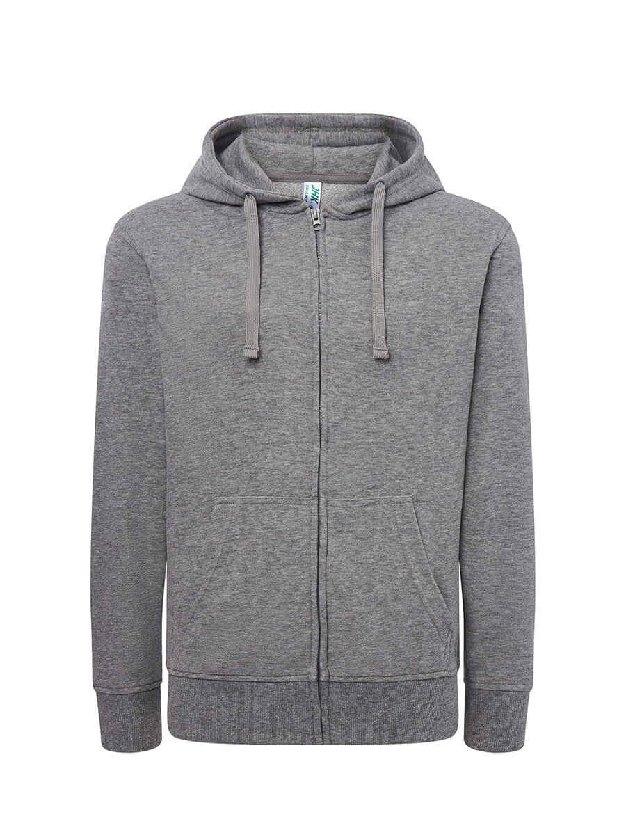 Felpa Donna Cappuccio E Zip Leggera French Terry - immagine 4