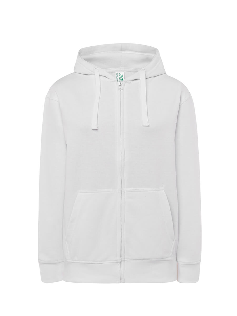 Felpa Donna Cappuccio E Zip Leggera French Terry - immagine 6