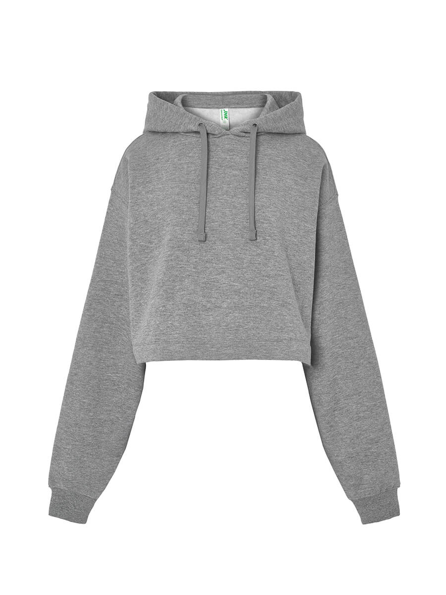 Felpa Donna Cappuccio Regular Cropped - immagine 3