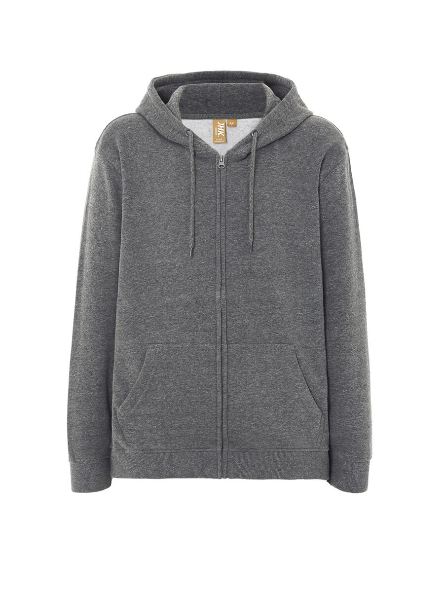 Felpa Unisex Cappuccio E Zip Organic Fuji - immagine 4