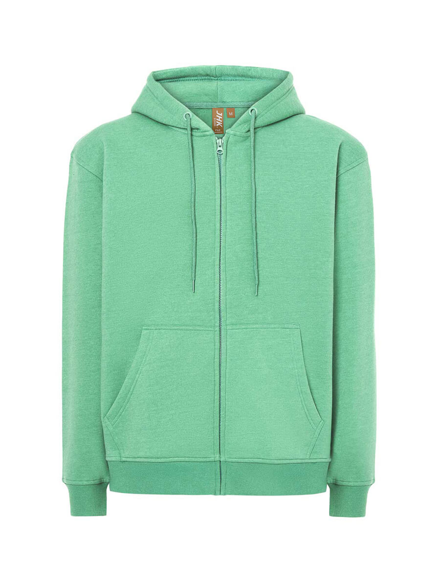 Felpa Unisex Cappuccio E Zip Organic Fuji - immagine 5