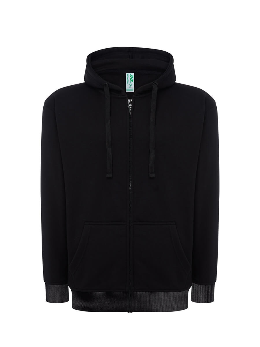 Felpa Unisex Cappuccio E Zip Premium - immagine 4