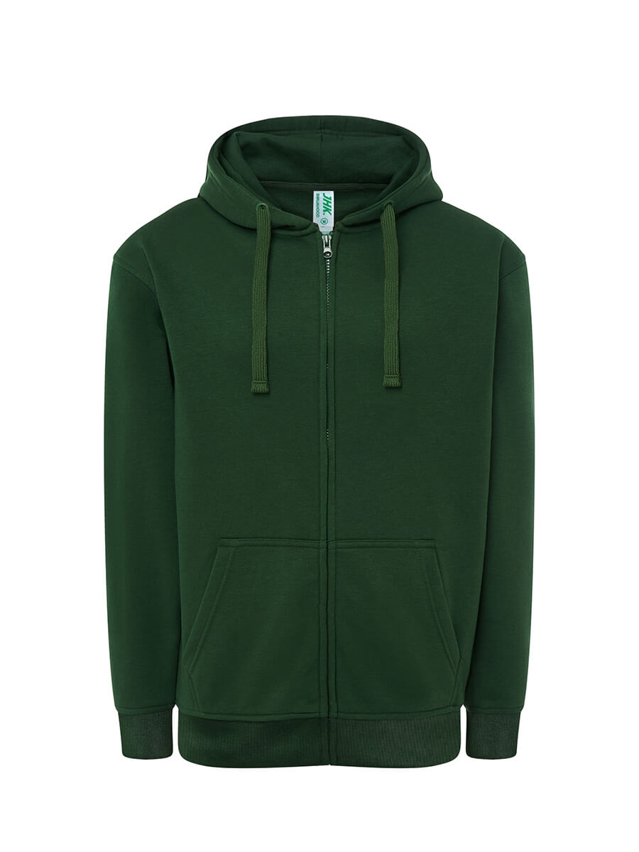 Felpa Unisex Cappuccio E Zip Premium - immagine 9