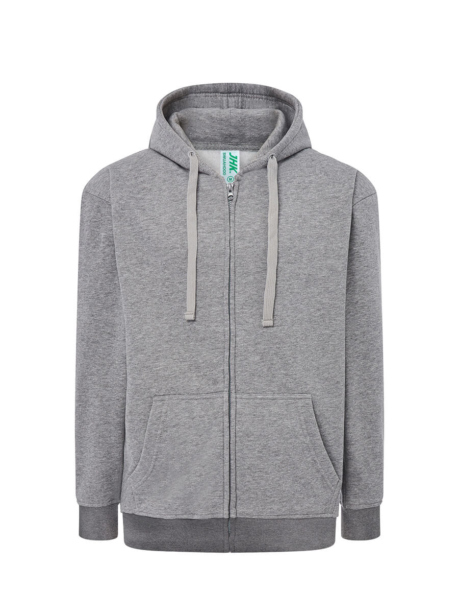 Felpa Unisex Cappuccio E Zip Premium - immagine 5