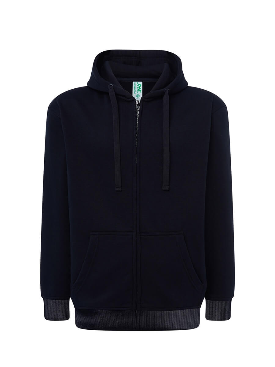 Felpa Unisex Cappuccio E Zip Premium - immagine 7