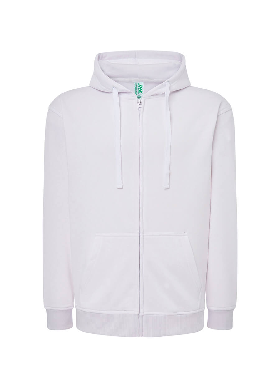 Felpa Unisex Cappuccio E Zip Premium - immagine 3