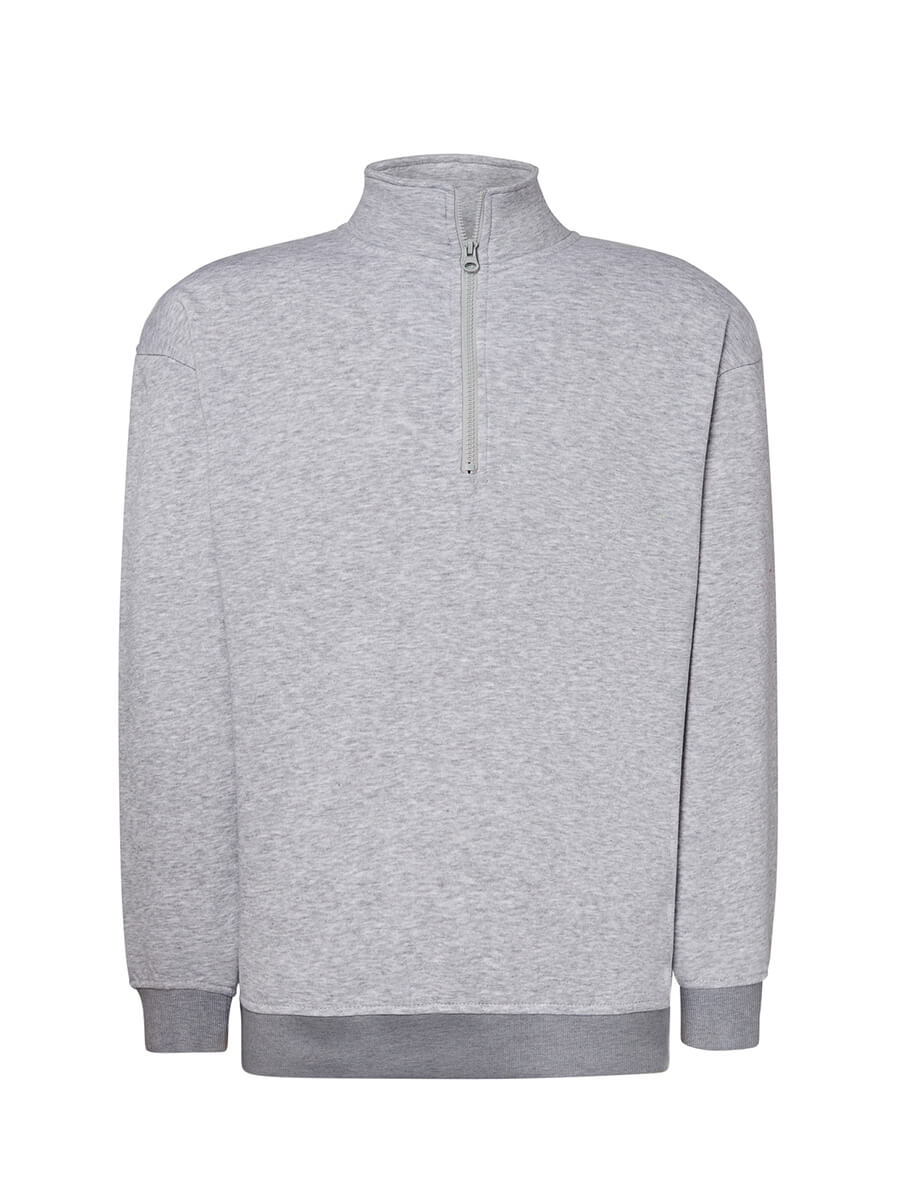 Felpa Unisex Mezza Zip Premium - immagine 2