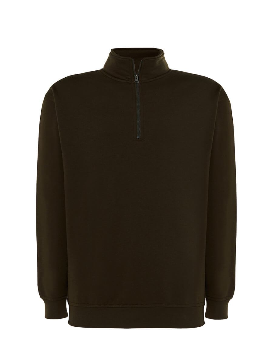 Felpa Unisex Mezza Zip Premium - immagine 3