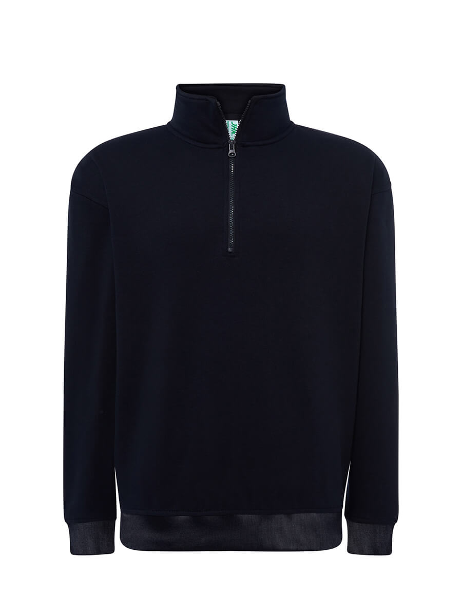 Felpa Unisex Mezza Zip Premium - immagine 4