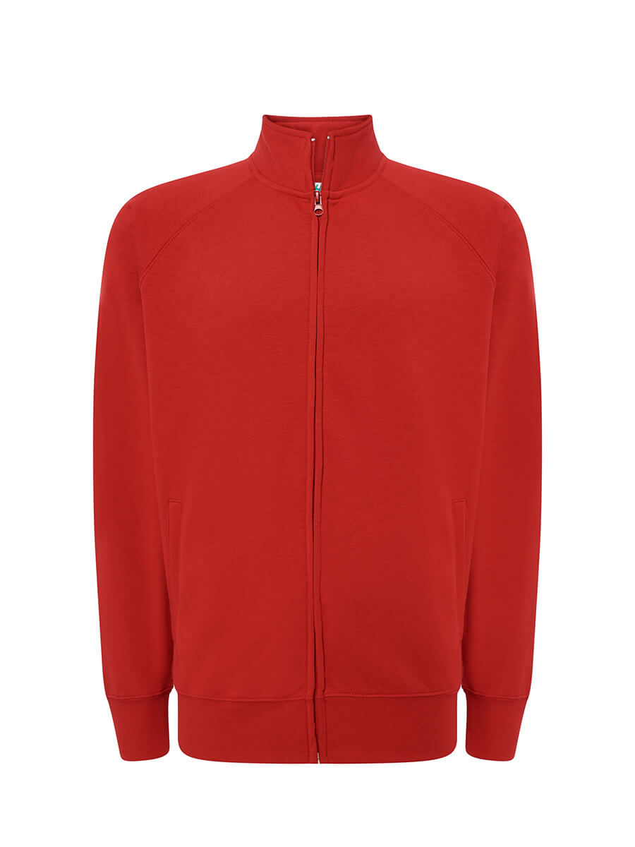 Felpa Unisex Zip Intera Leggera French Terry - immagine 6
