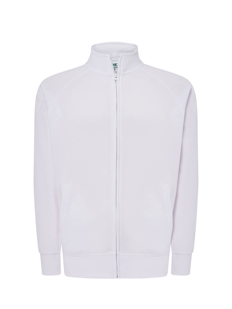 Felpa Unisex Zip Intera Leggera French Terry - immagine 7