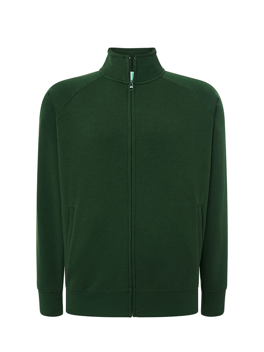 Felpa Unisex Zip Intera Premium - immagine 2