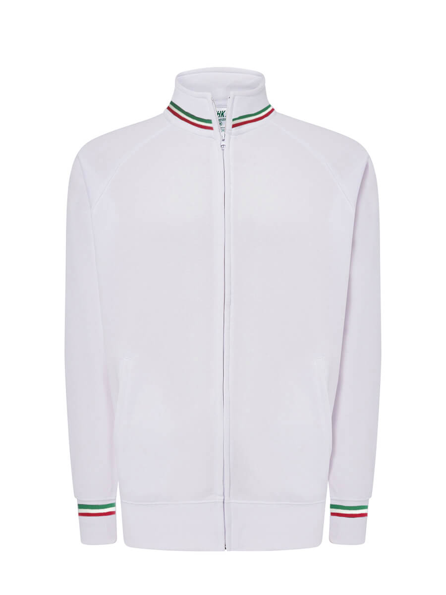 Felpa Unisex Zip Intera Premium Italia - immagine 6