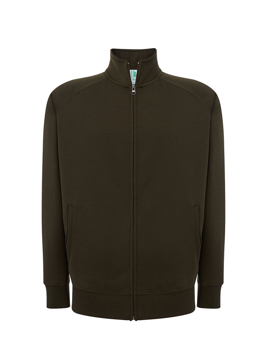 Felpa Unisex Zip Intera Premium - immagine 4