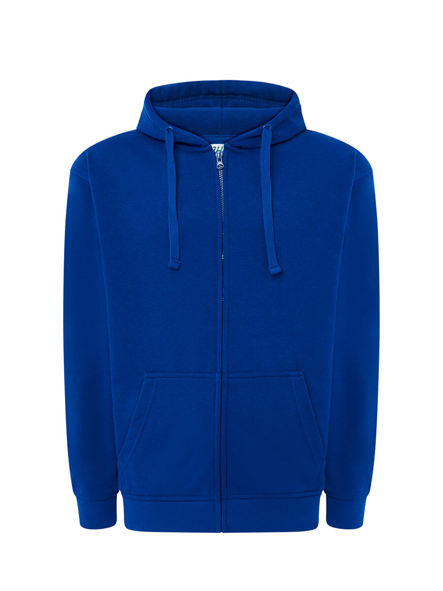 Felpa Uomo Cappuccio E Zip Leggera French Terry - immagine 7