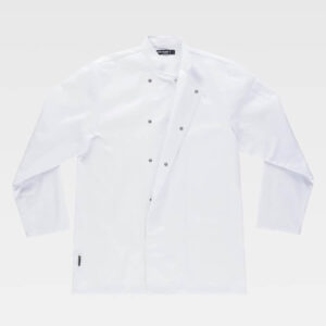 Giacca Cuoco Unisex Manica Lunga Lavaggio 65°