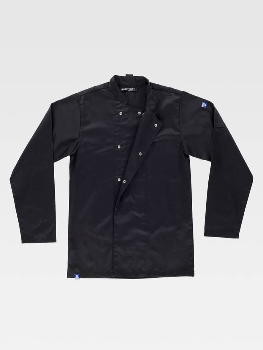 Giacca Cuoco Unisex Manica Lunga Lavaggio 65° - immagine 3