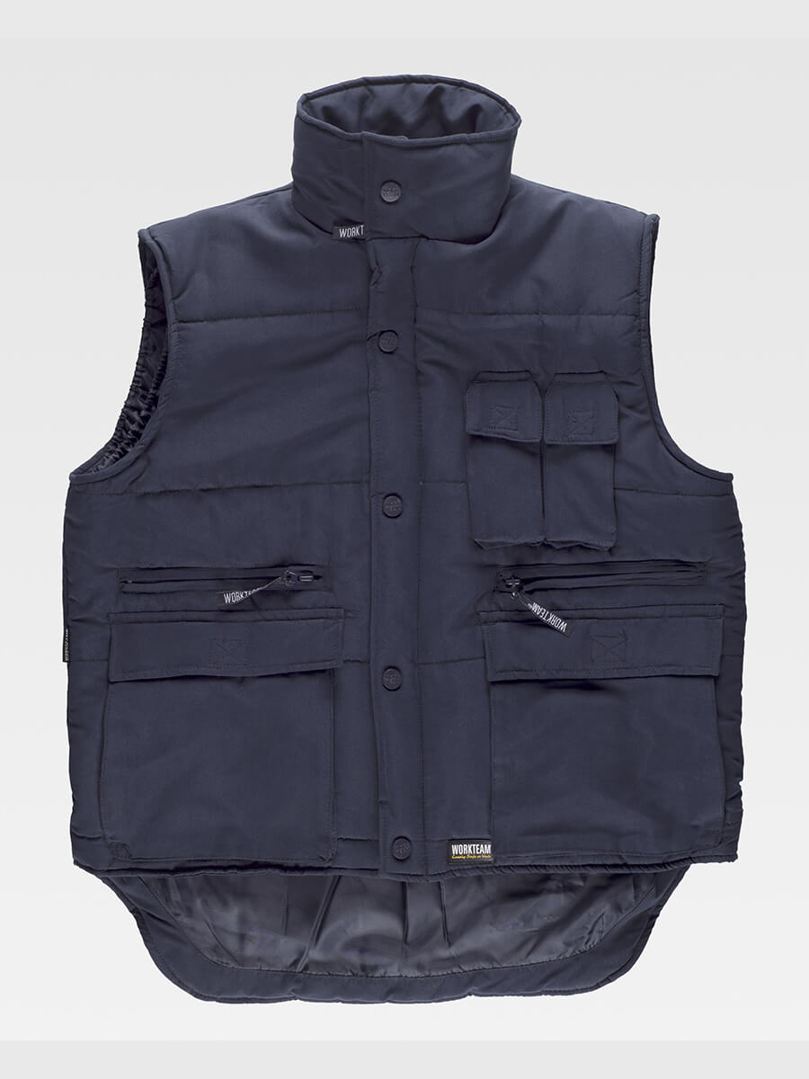 Gilet Multitasche Imbottito