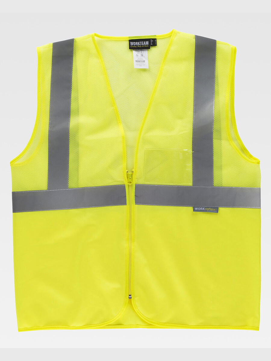 Gilet Tessuto In Rete Alta Visibilita Classe 1 - immagine 2